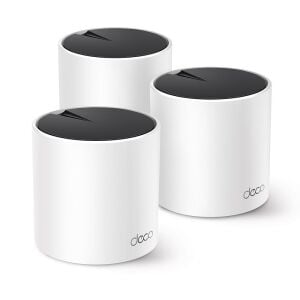 Tp-Link DECO X55 3LÜ Wi-Fi 6 AX3000 Tüm Evi Kapsayan Mesh Wifi Sistemi