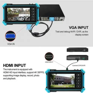 UPTECH 5.4 IPS Dokunmatik AIO CCTV Test Cihazı IPC-5100C Plus