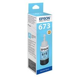 Epson T6735 Light Cyan Açık Mavi Şişe Mürekkep T67354A