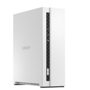 QNAP 1diskli ARM QC-2GB RAM-Gigabit Nas Server TS-133-2GB Distribütör Garantili
