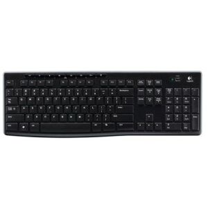 LOGITECH K270 Kablosuz Q Trk Siyah Klavye (920-003761)