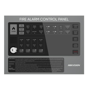 HIKVISION EN54 Konvansiyonel 4 Bölgeli Yangın Alarm Paneli HF-C104