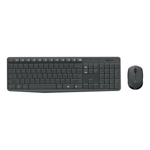 LOGITECH MK235 Kablosuz Q Trk Siyah Klavye - Mouse Set  (920-007925)