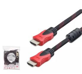 Hadron Hdx2022 15M Hdmi Kablo Örgülü  Siyah