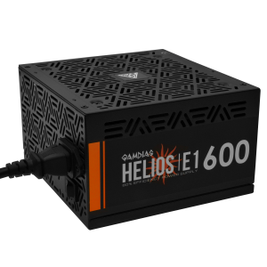 GAMDIAS 600W 80+ HELIOS E1-600 12cm Fanlı Power Supply