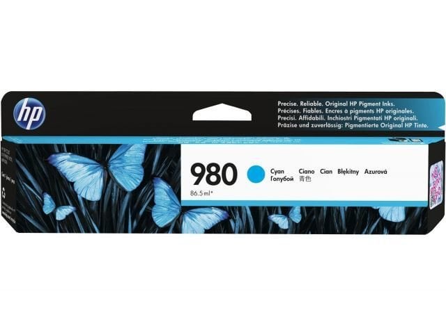 D8J07A No 980 6600 Sayfa Mavi Kartuş