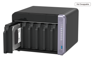 QNAP 6diskli Alpine AL524 QC-16GB RAM-2-10GbE SFP+ Nas Server TS-632X (50296)