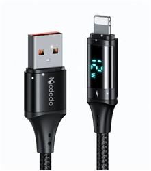 MCDODO CA-1060 DİJİTAL EKRANLI Usb-A To Lightning HIZLI DATA-ŞARJ KABLOSU 3A 1.2M