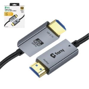 Feny FN-OPHD8K50 Fiber Optic V2.1 HDMI to HDMI Ultra HD 8k@60hz 4k@144hz 48Gbps HDR10+ 50m Kablo