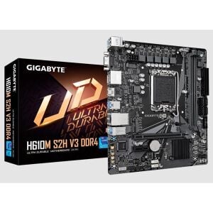 GIGABYTE H610M-S2H v3 DDR4 HDMI DP PCIe 16X v4.0 1700p mATX