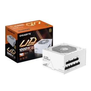 GIGABYTE 1000w 80+Gold GP-UD1000GM PG5 ICE Tam Modüler Power Supply Beyaz