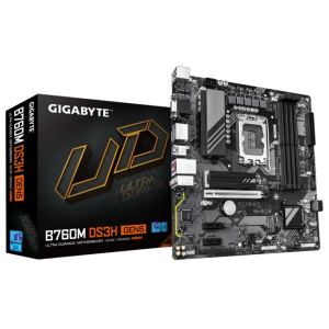 GIGABYTE B760M DS3H GEN5 DDR5 HDMI-DP TYPEC PCIE 4.0 1700p mATX