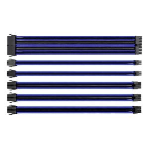 THERMALTAKE AC-035-CN1NAN-A1 TtMod Mavi/Siyah Power Supply Sleeved Kablo Seti (16 AWG)