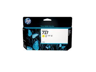 HP 727 Yellow Sarı 130ML Plotter Kartuşu B3P21A