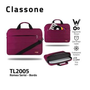 TL2005 Romeo Serisi 15.6 inch uyumlu -Bordo