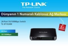 TL-SF1024M 10/100Mbps 24xPort Masaüstü Switch