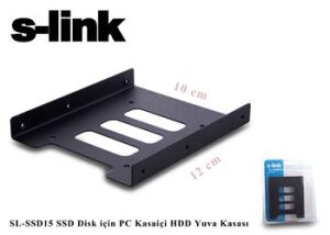 S-link SL-SSD15 Ssd Disk İçin Pc Kasa içi Hdd Yuva Kasası 2,5''-3,5''
