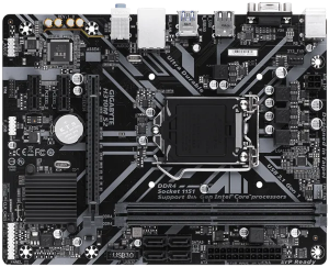 GIGABYTE H310M-S2 DDR4 SATA3 PCIe 16X v3.0 1151p v2 mATX