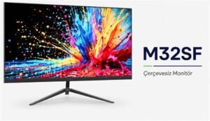 Ttec M32SF 32 VGA + HDMI FHD Çerçevesiz Led Monitör