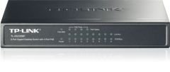 TL-SG1008P 10/100/1000Mbps 8xPort Masaüstü PoE Siyah Çelik Kasa Switch