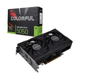 Colorful GeForce RTX5050 Gaming Duo 8GB-V Siyah AEAE1CLF0045 Ekran Kartı