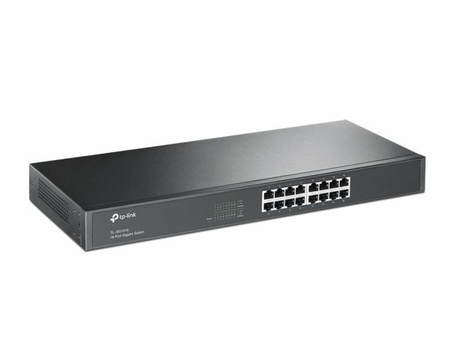 TL-SG1016 10/100/1000Mbps 16xPort %15 Güç Tasarruflu Raf Tipi Switch