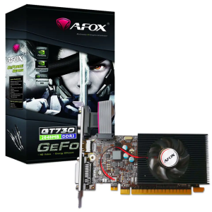 Afox Geforce GT730 2gb Ddr3 128bit AF730-2048D3L6 DVI HDMI VGA LP Single Fan Retail Pack Ekran Kartı