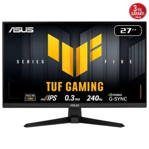 ASUS 27 FAST IPS TUF GAMING VG279QM5A 0.3MS 240hz HDMI-DP Gaming Monitör (1920 X 1080)