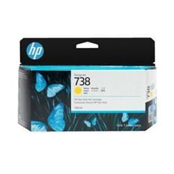 HP 738 Yellow Sarı 130ML Plotter Kartuşu 498N7A