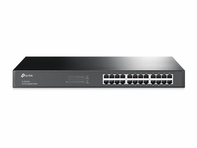 TL-SG1024 10/100/1000Mbps 24xPort %40 Güç Tasarruflu Raf Tipi Switch