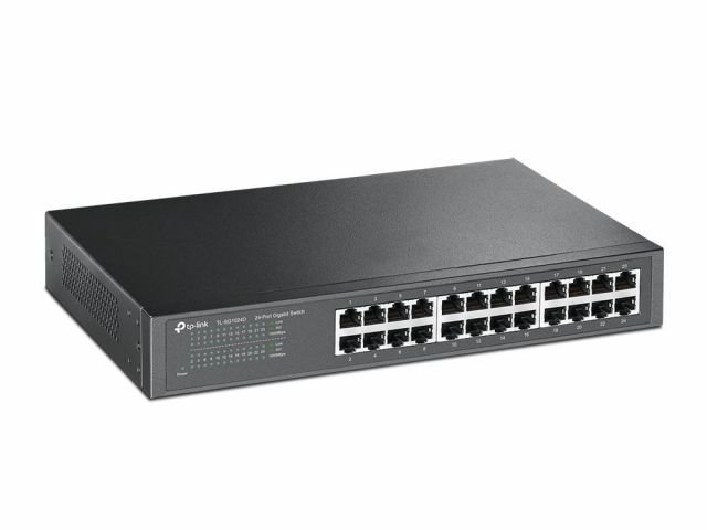 TL-SG1024D 10/100/1000Mbps 24xPort Masaüstü Raf Tipi Metal Kasa Switch