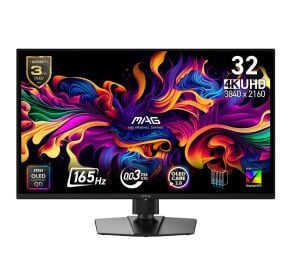 Msi 31.5 322UP QD-OLED E16 3840x2160 UHD 165Hz 0.03 ms HDMI DP Type-C True Black 400 Gaming Monitör