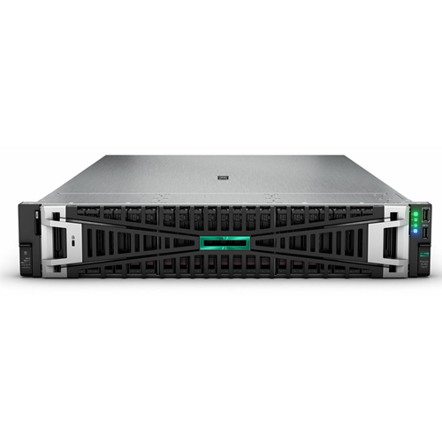 HPE SILVER 4510 DL380 GEN11 P71674-425 128GB DDR5 RDIMM-2X960GB SSD-2x1000w 2U Rack Sunucu MR408i-o 8SFF Srv