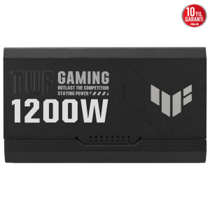 ASUS 1200W 80+ GOLD TUF GAMING 1200G PCIe5.0 Tam Modüler Power Supply