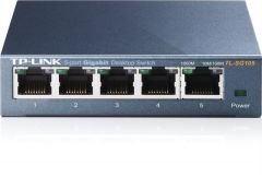 TL-SG105 10/100/1000Mbps 5xPort %65 Güç Tasarruflu Çelik Kasa Switch