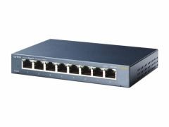 TL-SG108 10/100/1000Mbps 8xPort %72 Güç Tasarruflu Çelik Kasa Switch