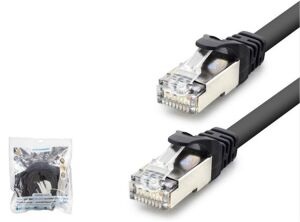 Hadron Hdx5089 Cat7 Kablo 1000Gbt 250Mhz 60Cm Siyah