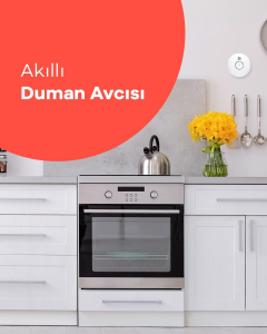 FONRI Wıfı Kablosuz Akıllı Duman Sensörü