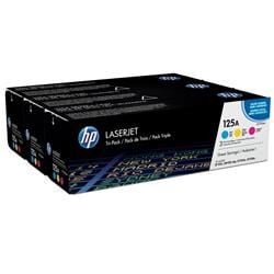 HP 125A Mavi-Kırmızı-Sarı 3lü Takım Toner CF373AM CB541A-CB542A-CB543A
