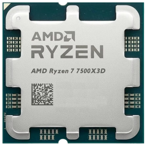 AMD RYZEN 5 7500X3D 102MB 12çekirdekli O/B UHD AM5 65w Kutusuz+Fansız