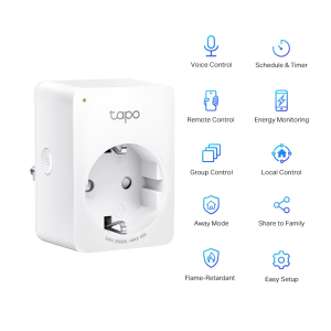 TP-LINK TAPO P110 Mini Akıllı Wi-Fi Priz  1-li paket