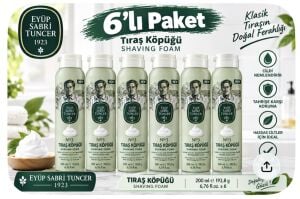 Eyüp Sabri Tuncer Tıraş Köpüğü No:3 - 200 ml 6lı Paket