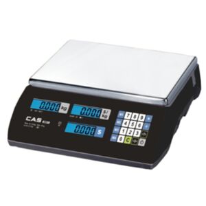 CAS ER JR 15KG LCD Ekran Boyunsuz Fiyat Hesaplamalı Terzai