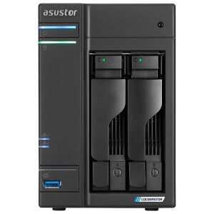 ASUSTOR 2diskli Celeron N5105-4GB RAM--2.5Gbe Nas Server AS6702T