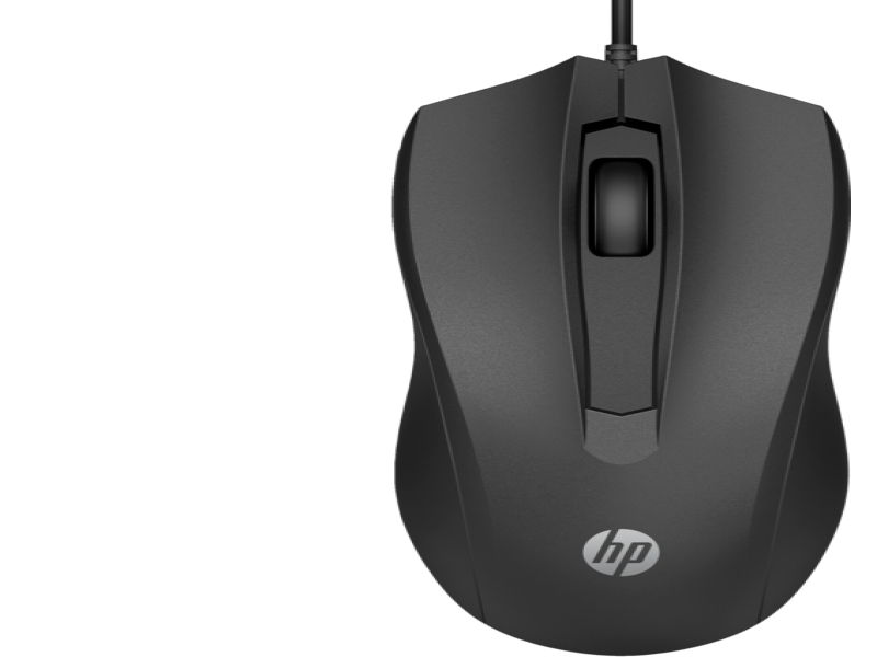 HP 105 Kablolu USB Siyah Mouse (822M9UT)