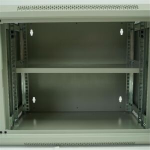 Racksan ML-6409S 9U Duvar Tipi Kabinet (450-530-400) Raf+Fan+Priz