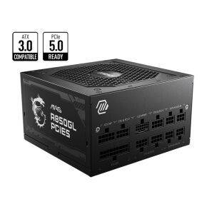 MSI 850W 80+ GOLD A850GL PCIe5.0 Tam Modüler Power Supply