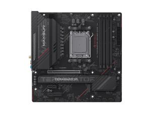 MAXUN TERMINATOR B850M DARK WIFI6 DDR5 HDMI-DP TYPEC PCIE 5.0 AM5 mATX