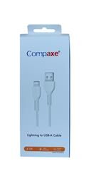 Compaxe CTK-BLU Usb 3.0 1mt 3A Lightning Şarj Kablosu