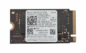 MICRON 512GB 2500 MTFDKCD512QGN 4200-2000MB/s 2242 M2 NVME GEN4 Disk Kutusuz